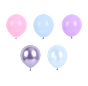 Pink Purple Blue <strong>Rainbow</strong> <strong>Birthday</strong> Party Balloons 12 Inch Glossy Latex Set Snowflake Princess Baby Shower <strong>Decoration</strong> - Product Image 3