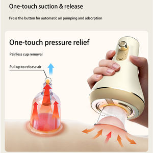 Neu eingetroffen: Cellulite-Entfernungsgerät, Schröpftherapie-Set zur Schmerzlinderung, Muskelknoten, Muskelkater, Gua Sha und Schröpfmassagegerät - Product Image 5