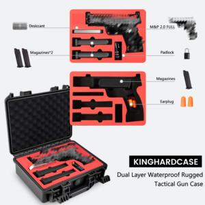 Étui à armes imperméable Kinghardcase, étuis à armes EVA, Bodyguard 2.0 SDVE, étui à armes universel antichoc - Product Image 3