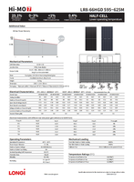 Panneaux solaires monocristallins bifaciaux de type N Topcon à haute efficacité photovoltaïque Longi Jinko JA Trina Cana-dian 600 Watt 600W