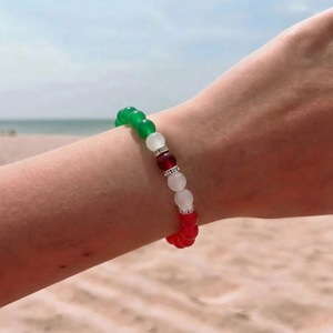 Pulsera de Cuentas de Vidrio Xiyin, Joyería de Cuerda Elástica Multicolor, Regalo Unisex, Pulseras de Moda - Product Image 2