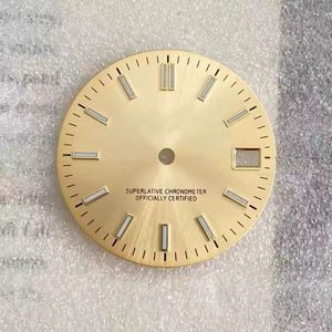 NH35/4R hareketi yeşil ışıldayan saat kadranı ile uyumlu çıtçıt ile yeni arama 28.5mm Sunburst fırçalanmış kadran - Product Image 3