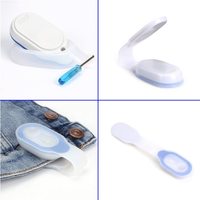 Mini lampe torche LED à clip pour clés, mains libres, forte adhérence magnétique, vêtements, infirmières, sécurité nocturne, lumière d'urgence pour la course à pied