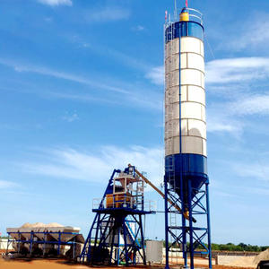 โรงงานผสมคอนกรีต HZS100-HZS150 พร้อมเครื่องผสม PLD มอเตอร์และเครื่องยนต์ ยี่ห้อซิโนมา ระบบควบคุมแบบรวมศูนย์ - Product Image 3