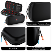 Sac de transport OEM personnalisé en EVA rigide antichoc avec emplacements pour cartes de jeu, étui de protection pour Nintendo Switch 2