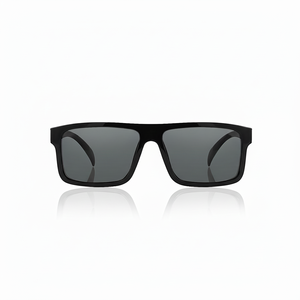 Gafas de sol unisex con lentes degradados UV400, color negro 2062 - Product Image 1