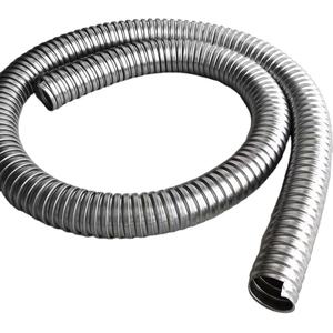 Tuyau flexible en acier inoxydable 304 ondulé de 1/<span class=keywords><strong>2</strong></span> pouce (16 mm) résistant aux flammes pour la protection des câbles électriques - Product Image 1