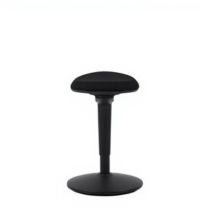 Tabouret de bar moderne en plastique Henglin Moore, chaise de bureau ergonomique à hauteur réglable, confortable pour une utilisation prolongée, pivotante, pour atelier - Product Image 4