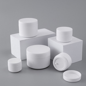 <b>Plastic</b> Jars For Cosmetic <b>Packaging</b> 5G To 50G Screw Top Cylinder With Cap PP Material Cream Container - Product Image 3