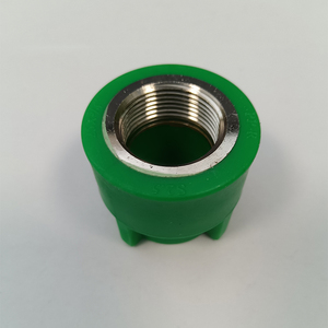 Xinlisu pn25 bằng nữ chủ đề ổ cắm áp lực cao màu xanh lá cây PPR Phụ kiện cho đường ống nước - Product Image 4