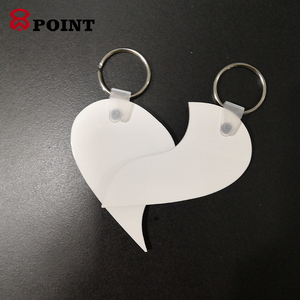 Llavero de madera Anillo personalizado en cadenas a granel Venta al por mayor Llaveros de sublimación Mdf de <span class=keywords><strong>doble</strong></span> cara en blanco - Product Image 3