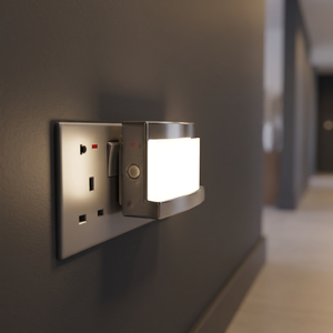 Plaque de guidage lumineuse rectangulaire LED moderne, éclairage de nuit pour armoire, montage en surface en aluminium FDI-N738 - Product Image 1