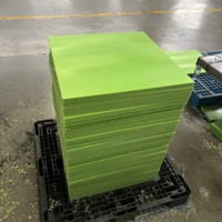 Plaque en UHMWPE usinée CNC, épaisseur personnalisée, PE500 PE1000, plaque en plastique pour pièces mécaniques