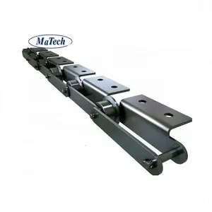 MaTech Factory Custom Forging 50 HRC Hardness Carbon Steel 100 Roller Chain