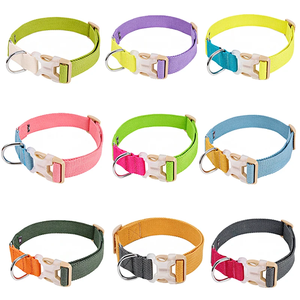 Kerah anjing nilon mewah kerah anjing gaya INS untuk anjing Besar Sedang Kecil lembut dan aman berjalan dapat disesuaikan untuk anjing <span class=keywords><strong>Pitbull</strong></span> - Product Image 2