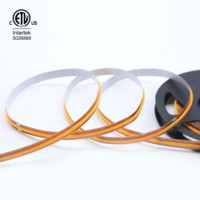 Tira de LED COB de 24 V, Corte Libre, Mini Corte, Alta Densidad, 528 LED/m, Sin Puntos, Cinta de LED de 8 mm de Ancho, Ra90, Luz COB