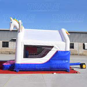 Château <span class=keywords><strong>gonflable</strong></span> arc-en-ciel éblouissant pour enfants, maison à <span class=keywords><strong>gonflable</strong></span> commerciale, château <span class=keywords><strong>gonflable</strong></span> de saut à motif de licorne bon marché avec toboggan pour <span class=keywords><strong>vente</strong></span> - Product Image 5