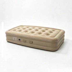 Automatic Inflatable Air Mattress 3 Layer Extra High Thick USB Powered Modern Design For Camping Nap <b>Bed</b> - Product Image 2