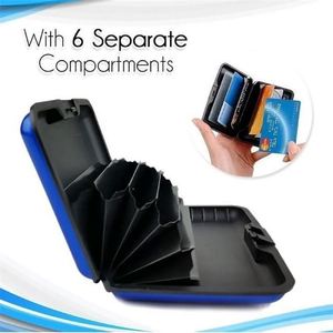 Waterproof Metal Name <b>Card</b> Holder Wallet Credit <b>Card</b> <b>Protector</b> for Women and Men Bag Clips Product Category - Product Image 6