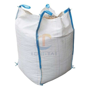 Déchargeur de sacs en vrac 1 tonne Sac jumbo pour granules de bois de chauffage de maïs Fibc Bean Grand sac fourre-tout Shandong Vente directe d'usine - Product Image 5