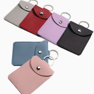 กระเป๋าใส่บัตรหนัง PU สีสันสดใส ดีไซน์เรียบง่าย ทันสมัย ทนทาน ใช้เก็บเหรียญ กระเป๋าสตางค์ใบเล็ก ของขวัญ ใส่บัตรประชาชน - Product Image 5