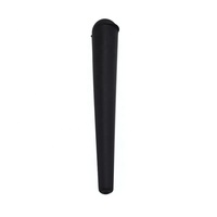 Tubes coniques en plastique de 110 mm et 120 mm avec couvercle à charnière, pré-emballage hermétique en forme de cône