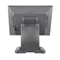Sistema POS de Pantalla Táctil con Marco en Ángulo Recto para Comercios, Base Plegable, Sistema POS Todo en Uno, PC POS, Sistema de Venta Minorista, Venta al Por Mayor OEM