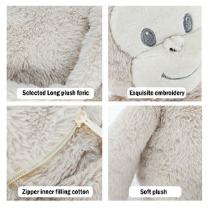 Oem ODM khuyến mại Tùy chỉnh nhà sản xuất mềm Nâu khỉ tùy chỉnh Thú nhồi bông búp bê sang trọng Đồ chơi 30cm plushies - Product Image 4