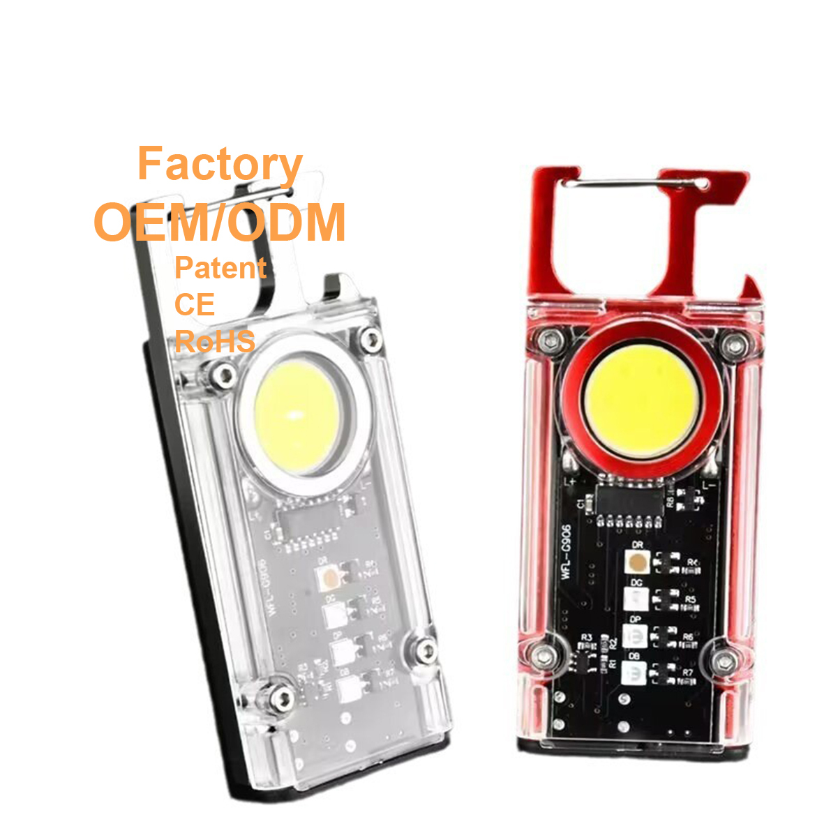 Industrial Grade Rechargeable LED Work Light Super Bright Handheld Flood Light Waterproof Durable Portable Lighting for Garage