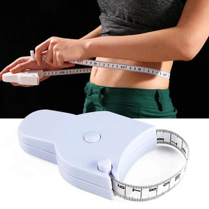 Wholesale 1.5m Retractable Body Tape <b>Mini</b> PocketRuler Waist Arm Chest Hip Measuring <b>Scale</b> Fitness Gauging Tool - Product Image 5