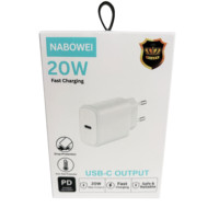 Adaptateur de charge rapide USB-C PD 20W en gros, chargeur mural TYPE C avec prise EU/US pour téléphones mobiles Samsung iPhone 18 17 16 15