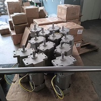 Moteurs à courant alternatif personnalisés, fournis directement par l'usine, monophasés 110V 90W, triphasés 380V 400W, 220V 60W, petits moteurs à engrenages