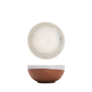 Ciotola Bianca Daterra Cartago 16 Cm 42 Cl in Ceramica per Servire - Product Image 1