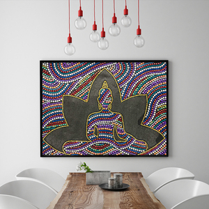 Diamond <strong>Painting</strong> 5D Special Shape Lotus <strong>Buddha</strong> Statue Diamond Embroidery DIY Adult or Children Handmade Rhinestone <strong>Painting</strong> - Product Image 4