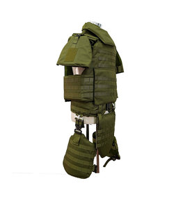 Gilet tattico completamente protettivo per il corpo gilet per pesi gilet di sicurezza per equipaggiamento pesi gilet tattico per pannello morbido in PE - Product Image 4