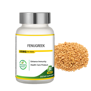 Fenugreek <b>Tablet</b> Customized Herbal Nutritional Supplements Fenugreek <b>Tablets</b> for Women Lactation - Product Image 2