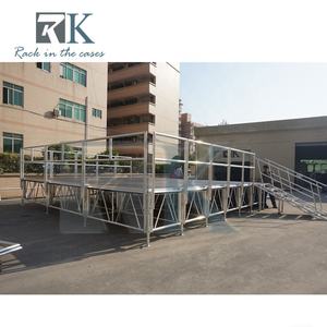 Wholesaling and Retailing Metal Mobile Stage Folding Stage <strong>Beyblade</strong> <strong>Stadium</strong> Aluminum Stage for Party Centerpieces - Product Image 3