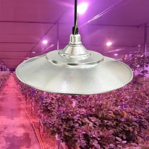 Illuminazione a spettro completo serra agricola IP65 50W UFO <span class=keywords><strong>LED</strong></span> coltiva la luce per fiori piante ortaggio frutta melone rosa - Product Image 6