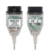 Interfaz MINI VCI V14.20.019 de Última Generación para TOYOTA TIS Techstream, Chip MINI-VCI FT232RL, Cable de Diagnóstico OBD2 J2534