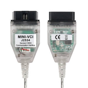 Interfaz MINI VCI V14.20.019 de Última Generación para <span class=keywords><strong>TOYOTA</strong></span> TIS Techstream, Chip MINI-VCI FT232RL, <span class=keywords><strong>Cable</strong></span> de Diagnóstico OBD2 <span class=keywords><strong>J2534</strong></span> - Product Image 2