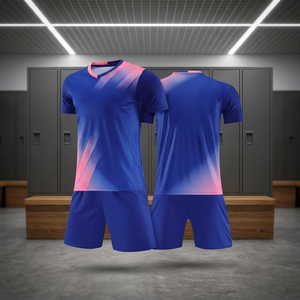 Rehex Impex OEM Service Premium Custom Football Jersey Set Lightweight Breathable Quick Dry Short Unisex Teams <b>Soccer</b> Sports Kit - Product Image 3