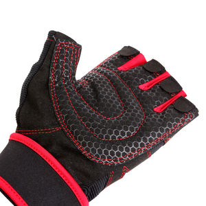 Gants de fitness personnalisés demi-doigt OEM de haute qualité Gants d'haltérophilie unisexes en polyester pour les Offre Spéciale de sport à domicile - Product Image 6