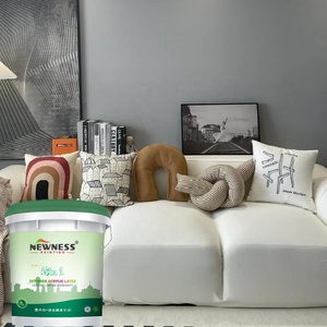 Pintura de látex acrílico ecológica para paredes interiores del hogar Revestimiento de construcción y producto de pintura - Product Image 2