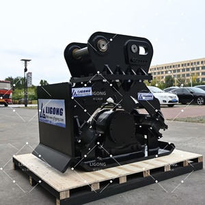 Compacteur vibrant hydraulique, ce qui en fait un outil essentiel pour des projets tels que les travaux routiers, les ponts et les fondations. - Product Image 3