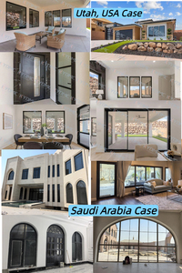 Modern Design Oversized Aluminum Picture <strong>Fixed</strong> <strong>Window</strong> Hurricane Impact Slim Frame Large <strong>Fixed</strong> Glass Black Floor Ceiling <strong>Window</strong> - Product Image 3