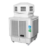 Conduit climatiseur système refroidisseur d'air par évaporation ventilateur de refroidissement par eau industriel pour atelier usine entrepôt
