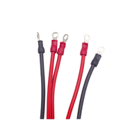 Fourniture de faisceau de câbles de type O personnalisé avec boîtier en PVC, câble de mise à la terre à courant élevé pour équipement électrique interne