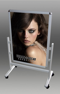 2025 phổ biến nhất A4 Snap khung dấu hiệu hiển thị 25 mét góc tròn nhôm Poster Clip PVC và vật liệu nhựa tấm mô hình - Product Image 6