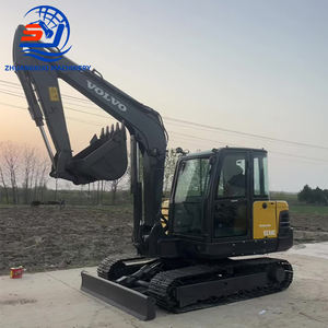 Excavadora Usada Original de Alta Calidad Volvo EC60 EC60C EC60D Mini Excavadora Usada Volvo EC60 Excavadora de Orugas de 6 Toneladas - Product Image 3