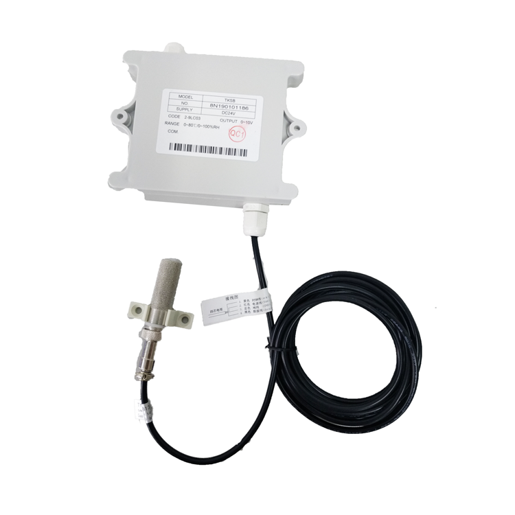 RS485 Temperature & Humidity Sensor – Industrial HVAC Communication Room Environmental Transmitter - View 3